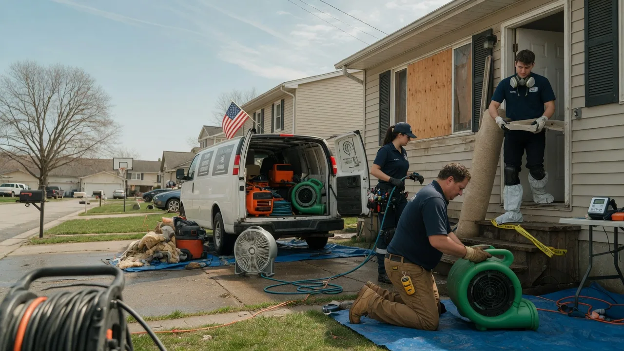 Water Damage Restoration in Erie, KS near me